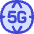 5g Network Globe Icon from Flex Duo Set