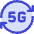 5g Refresh Signal Icon from Core Duo Set