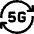 5g Refresh Signal Icon from Core Line Set