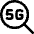 5g Search Icon from Core Line Set