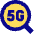 5g Search Icon from Sharp Pop Set