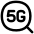 5g Search Icon from Flex Line Set