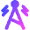 5g Signal Tower Icon from Core Gradient Set