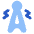5g Signal Tower Icon from Plump Flat Set
