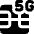 5g Sim Card Icon from Core Solid Set