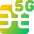 5g Sim Card Icon from Core Gradient Set