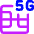 5g Sim Card Icon from Core Neon Set