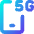 5g Smarthphone Icon from Core Gradient Set
