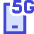 5g Smarthphone Icon from Sharp Duo Set