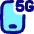 5g Smarthphone Icon from Flex Pop Set