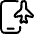 Airplane Mode Phone Icon from Ultimate Regular Set