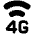 Cellular Network 4g Icon from Plump Remix Set | Free Download as SVG Vector and Transparent PNG | Streamline icons