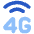 Cellular Network 4g Icon from Flex Flat Set
