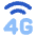 Cellular Network 4g Icon from Core Flat Set