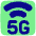 Cellular Network 5g Icon from Plump Pop Set | Free Download as SVG Vector and Transparent PNG | Streamline icons