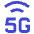 Cellular Network 5g Icon from Sharp Duo Set