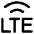 Cellular Network Lte Icon from Core Line Set