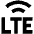 Cellular Network Lte Icon from Sharp Remix Set