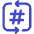 Channel Slack Icon from Core Duo Set