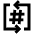 Channel Slack Icon from Sharp Line Set