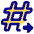 Go To Channel Slack Icon from Plump Pop Set