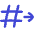 Go To Channel Slack Icon from Flex Duo Set