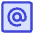 Mention Account Username Email Address Icon from Core Duo Set