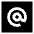 Mention Account Username Email Address Icon from Sharp Solid Set