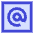 Mention Account Username Email Address Icon from Sharp Duo Set