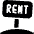 Real Estate Sign Rent 1 icon - Free transparent PNG, SVG. No sign up needed.