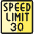 Road Sign Speed Limit 30 1 icon - Free transparent PNG, SVG. No sign up needed.