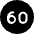 Road Sign Speed Limit 60 icon - Free transparent PNG, SVG. No sign up needed.