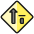 Road Sign Traffic Priority Left Icon from Ultimate Colors Set | Free Download as SVG Vector and Transparent PNG | Streamline icons