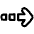 Arrow Dashed Right Icon from Plump Line Set