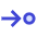 Arrows Step Icon from Sharp Duo Set