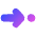 Arrows Step Icon from Plump Gradient Set