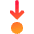 Arrows Step Into Icon from Core Gradient Set