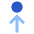 Arrows Step Out Icon from Sharp Flat Set