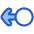 Arrows Swipe Left Alt Icon from Plump Duo Set