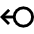 Arrows Swipe Left Alt Icon from Sharp Line Set