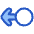 Arrows Swipe Left Alt Icon from Plump Duo Set