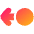 Arrows Swipe Left Alt Icon from Plump Gradient Set