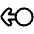 Arrows Swipe Left Alt Icon from Plump Line Set