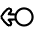 Arrows Swipe Left Alt Icon from Plump Line Set
