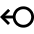 Arrows Swipe Left Alt Icon from Sharp Line Set