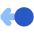 Arrows Swipe Left Alt Icon from Plump Flat Set