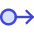Arrows Swipe Right Alt Icon from Core Duo Set