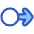 Arrows Swipe Right Alt Icon from Plump Duo Set