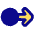 Arrows Swipe Right Alt Icon from Plump Pop Set