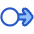 Arrows Swipe Right Alt Icon from Plump Duo Set